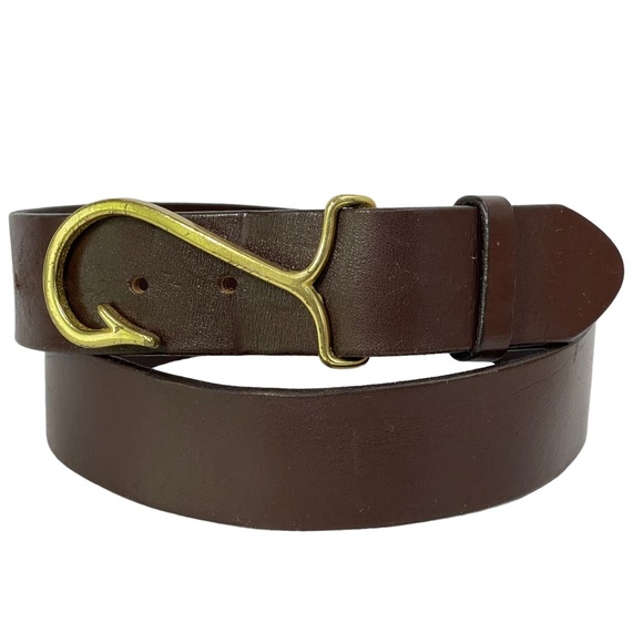 Vineyard Vines Accessories Vineyard Vines Brown Leather Belt